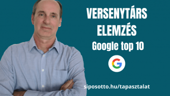 google top 10 versenytárs elemzés