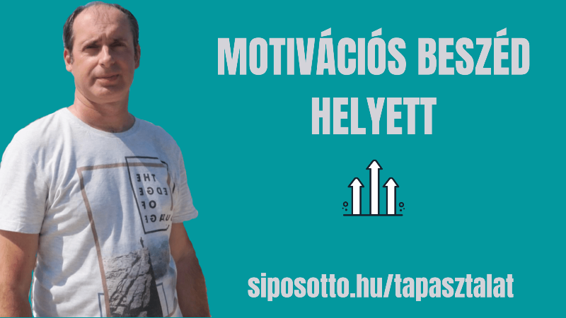 motivációs beszéd helyett