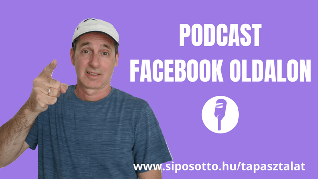 podcast összekapcsolása facebook oldallal