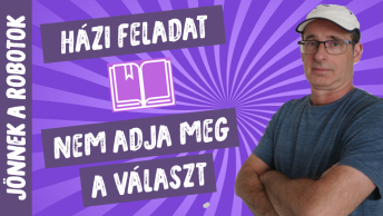 AI tanulótárs házifeladatnál